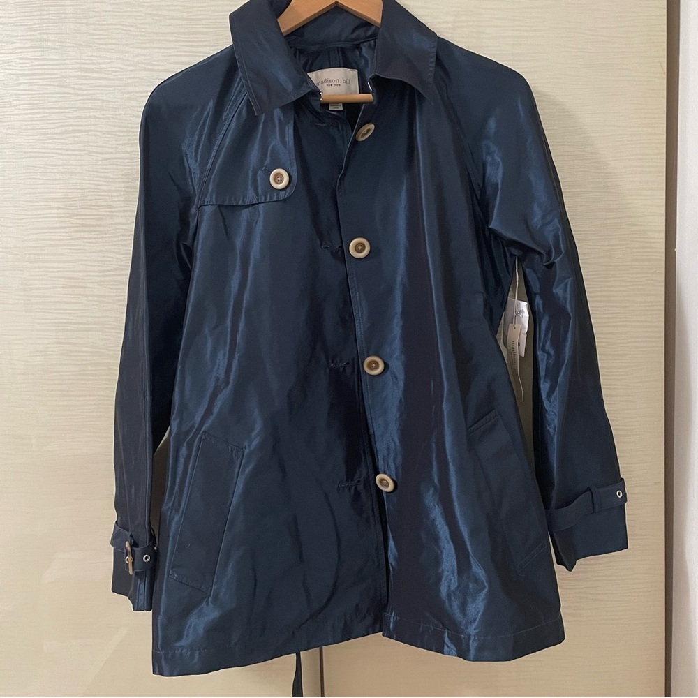 Navy Trench Coat